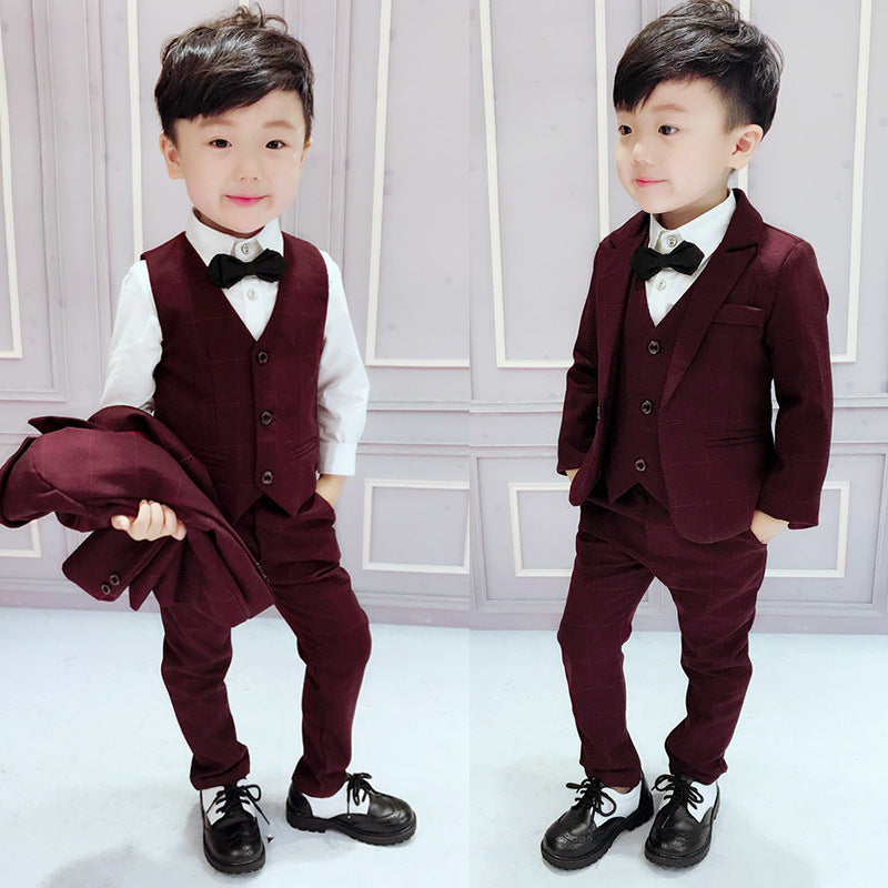 Boy's Three-Piece Suit Boy's Three-Piece Suit